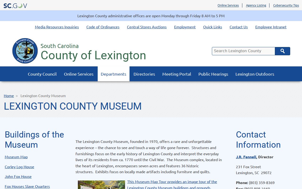 Lexington city directory historical research at Lexington County Museum