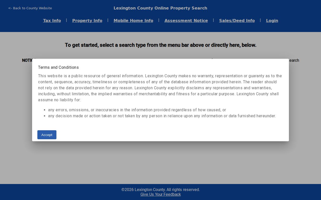 Lexington residents directory live County Property Search